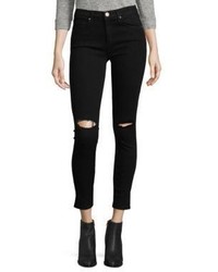 Newton High Rise Distressed Skinny Jeans