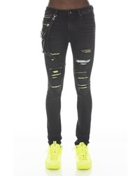 Cult of Individuality Punk Super Skinny Jeans In Gradient At Nordstrom