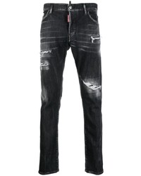 DSQUARED2 Ripped Detail Skinny Jeans