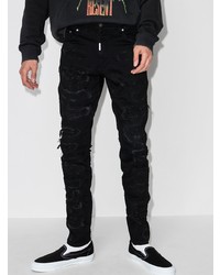 Represent Ripped Distressed Skinny Jeans