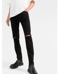 Dolce & Gabbana Ripped Knee Skinny Jeans