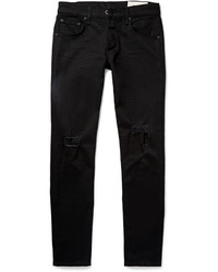 rag & bone Skinny Fit Tapered Fit 1 Distressed Stretch Denim Jeans