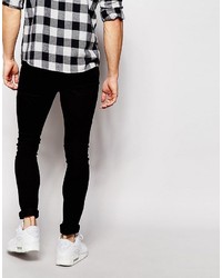 Antioch Super Skinny Jeans With Knee Rip
