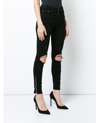 Amiri Thrasher Ripped Skinny Jeans