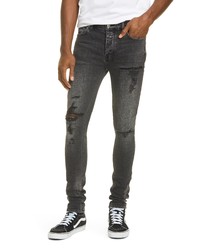 Ksubi Van Winkle Angst Dymo Ripped Skinny Jeans