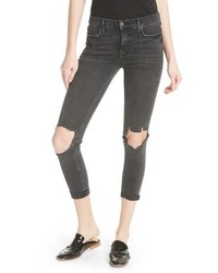 Free People We The Free By High Waist Ankle Skinny Jeans
