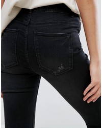 Only You Pearl High Waisted Rip Knee Jeans