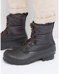 Hunter Original Short Quilted Lace Up Boots