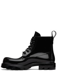 Bottega Veneta Black Stride Ankle Boots