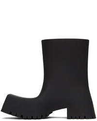 Balenciaga Black Trooper Chelsea Boots