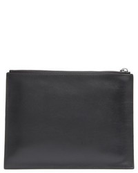 Kenzo Rubber Logo Leather Pouch