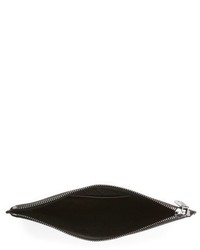 Kenzo Rubber Logo Leather Pouch