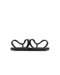 Vetements Black Logo Flip Flops