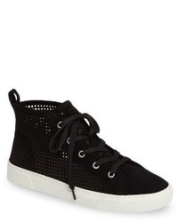 1 STATE 1state Dulcia Perforated High Top Sneaker