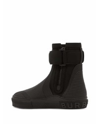 Burberry Panelled Ankle Boots