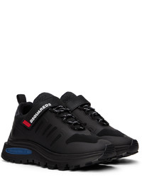 DSQUARED2 Black Ibra Sneakers