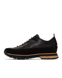 Feit Black Lugged Rubber Sneakers