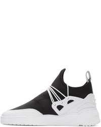 Filling Pieces Black White Astro Runner Jinx Sneakers
