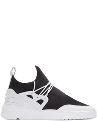 Filling Pieces Black White Astro Runner Jinx Sneakers