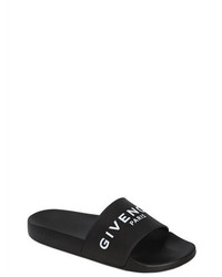 Givenchy Logo Embossed Rubber Slide Sandals