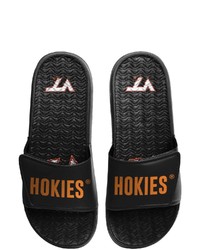 FOCO Virginia Tech Hokies Wordmark Gel Slide Sandals In Red At Nordstrom