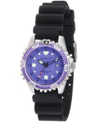 Momentum 1m Dv01p1b M1 Purple Dial Black Rubber Dive Watch