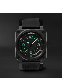 Bell & Ross Br03 92 Automatic 42mm Ceramic And Rubber Watch