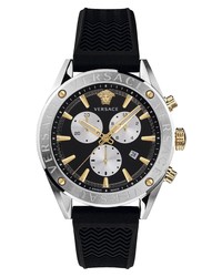Versace Chrono Silicone Watch
