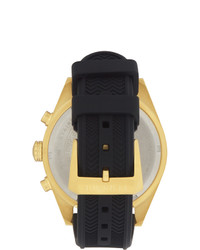Versace Gold And Black V Chrono Watch