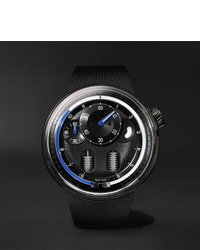 HYT H0 Hand Wound 488mm Stainless Steel And Rubber Watch