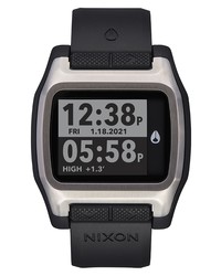 Nixon High Tide Digital Silicone Watch
