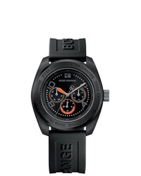Hugo Boss Boss Orange Black Rubber Watch 1512549