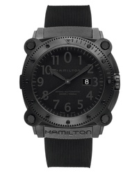 Hamilton Khaki Belowzero Automatic Rubber Strap Watch