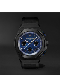 Girard Perregaux Laureato Absolute Automatic Chronograph 44mm Titanium And Rubber Watch