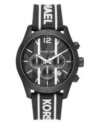 Michael Kors Layton Chronograph Silicone Watch