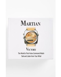Martian Watches Victory Square Silicone Strap Smart Watch 41mm