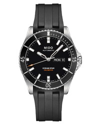 MIDO Ocean Star 200 Automatic Rubber Watch