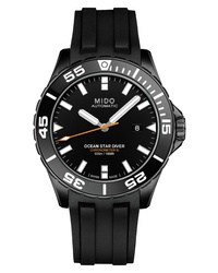 MIDO Ocean Star Diver 600 Automatic Rubber Strap Watch