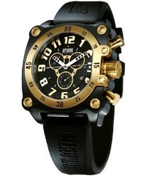 Offshore Off007f Z Drive Black Pvd Chronograph Black Rubber Watch