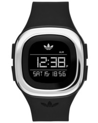 adidas Originals Denver Digital Silicone Strap Watch 42mm