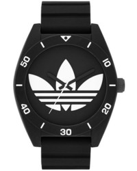 adidas Originals Santiago Xl Silicone Strap Watch 50mm