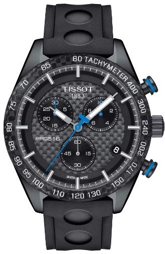 Tissot Prs516 Chronograph Rubber Strap Watch 42mm, $625 
