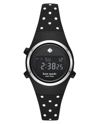 kate spade new york Rumsey Digital Dot Silicone Watch