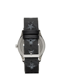 Gucci Silver Hologram Bee G Timeless Watch