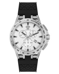 Versace Sport Tech Chronograph Silicone Watch