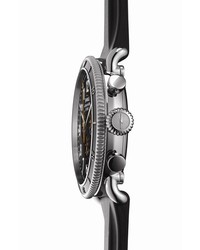 Shinola The Runwell Chronograph Rubber Strap Watch 48mm