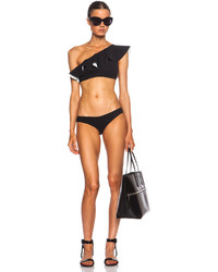Lisa Marie Fernandez Arden Flounce Nylon Blend Bikini