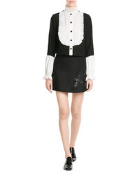 Anna Sui Blouse With Ruffled Bib