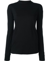 MSGM Ruffled Back Knitted Blouse