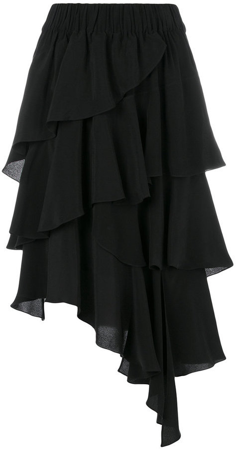 Etoile Isabel Marant Isabel Marant Tiered Weez Skirt, $303 | farfetch.com Lookastic